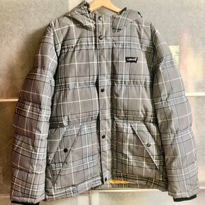 Levi's winter men's puffer jacket size L